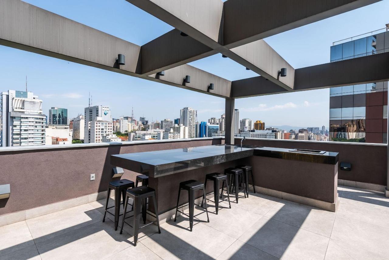 Vo5 Studio Charmoso Com Vaga, Ao Lado Do Metro. Sao Paulo Bagian luar foto
